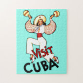 キューバ・ヴィンテージ旅行を訪れる ジグソーパズル (縦)