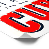 キューバ・ヴィンテージ旅行ポスターへの旅行 ポスター (角)