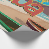 キューバ・ヴィンテージ旅行ポスター ラッピングペーパー (角)