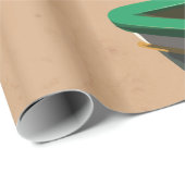 キューバ・ヴィンテージ旅行ポスター ラッピングペーパー (ロールコーナー)