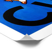 キューバ，ヴィンテージ旅行 ポスター (角)