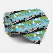 キューバ・ヴィンテージ車の旅行ポスター ネクタイ (ロール)