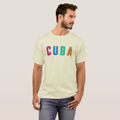キューバ、大好き Tシャツ (正面フル)
