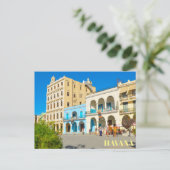 キューバ，旧ハバナ ポストカード (スタンド正面)