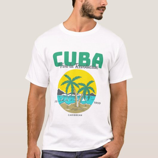 キューバ:革命万歳 Tシャツ (正面)