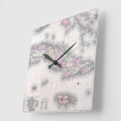 キューバ(1861年)のヴィンテージの地図 スクエア壁時計 (傾斜)