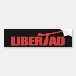 キューバ- Libertadのバンパーステッカー バンパーステッカー