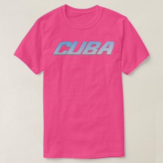 キューバ Tシャツ (デザイン正面)