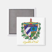 「キューバCOA」 マグネット (正面/裏面)