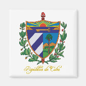 「キューバCOA」 マグネット (正面)