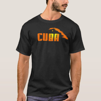 キューバDJのTシャツ-日光のロゴ Tシャツ