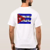 キューバLibreの単独星のワイシャツ Tシャツ (裏面)