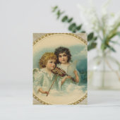 キュービアル – トゥーリトルミュージカルエンジェル ポストカード (スタンド正面)