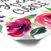 キュービクルのスイートキュービクル、オフィスの装飾 ポスター (角)