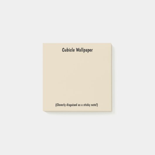 キュービクルの壁紙の付箋 ポストイット (正面)