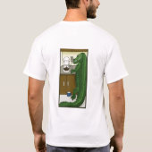 キュービクルのCrocのTシャツ Tシャツ (裏面)