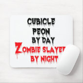 キュービクルプオンバイデイゾンビースレイヤーbyナイト マウスパッド (マウス)