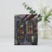 キュービストシャッター、ドアと窓 ポストカード (スタンド正面)