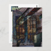 キュービストシャッター、ドアと窓 ポストカード (正面/裏面)