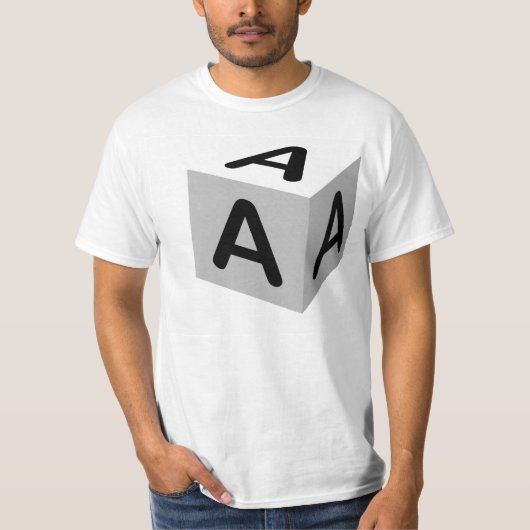 キュービストチャームティー Tシャツ (正面)