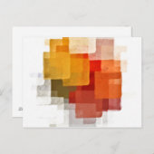 キュービスト型はがき ポストカード (正面/裏面)