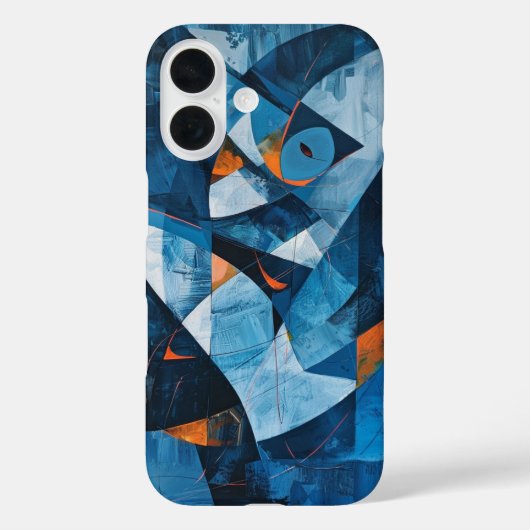 キュービスト魚 Case-Mate iPhoneケース (裏面)