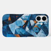 キュービスト魚 Case-Mate iPhoneケース (裏面 (横))