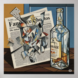 キュービスト・スチル・ライフ・アート ポスター