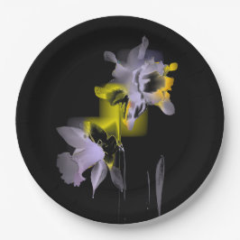 キュービズムのダッフォジル。 ペーパープレート