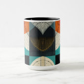 キュービズムの魚444 mg マグカップ (中央)
