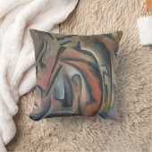 キュービズム枕 クッション (ブランケット)