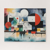 キュービズム海景 ジグソーパズル (横)