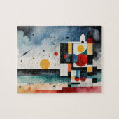 キュービズム海 ジグソーパズル (横)