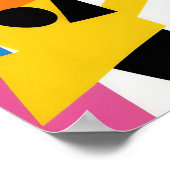 キュービズム踊りパーティー ポスター (角)