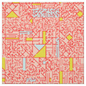 キュービズム迷路 ファブリック (見本)