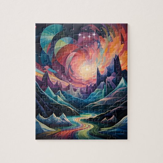 キュービズム02 ジグソーパズル (縦)