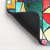 キュービズム デザイン マウスパッド (コーナー)