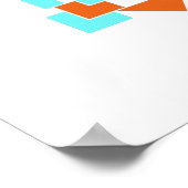 キュービックグリフ ポスター (角)