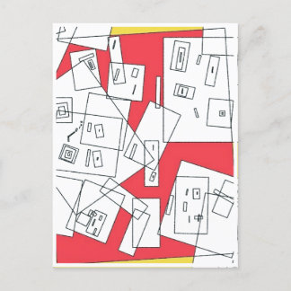 キュービックワールドポストカード ポストカード