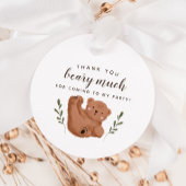 キュービーベアーサンキューベイリーウェイトボーイ誕生日 フェイバータグ