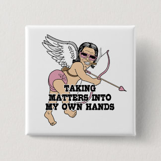 キューピおもしろいッドボタン 缶バッジ