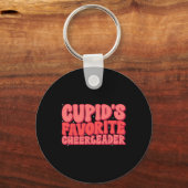 キューピッお気に入りのチチリーダーValentine Day Love Che キーホルダー (正面)