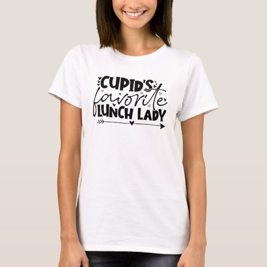 キューピッお気に入りのドランチレディー Tシャツ (正面)