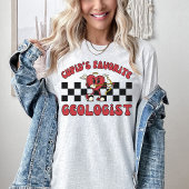 キューピッお気に入りのド地質学者バレンタイン地質学 Tシャツ