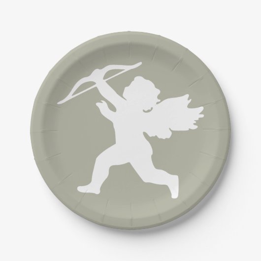 キューピッカスタムド紙プレート ペーパープレート (正面)