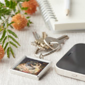 キューピッドおよび精神 キーホルダー (側面)