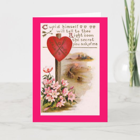 キューピッドがシークレットカードを知っている シーズンカード (正面)
