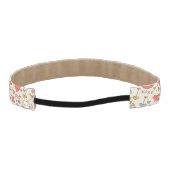 キューピッドが付いているバレンタインデーパターン アスレチックヘッドバンド (裏面)