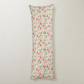 キューピッドが付いているバレンタインデーパターン ボディピロー (裏面 (縦))