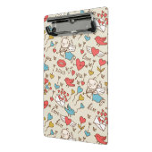 キューピッドが付いているバレンタインデーパターン ミニクリップボード (アングル2)